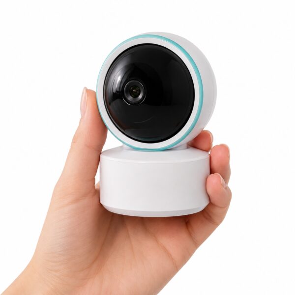 WIFI камера видеонаблюдения 6MP, TY305, Белая / Вайфай видеоняня / Возвратная камера 360 / IP Камера с управлением телефоном