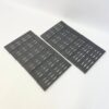 Кухонная полка для микроволновки, 2 яруса, (62х55х30.5см), Черная / Полка под микроволновку / Стеллаж для кухни