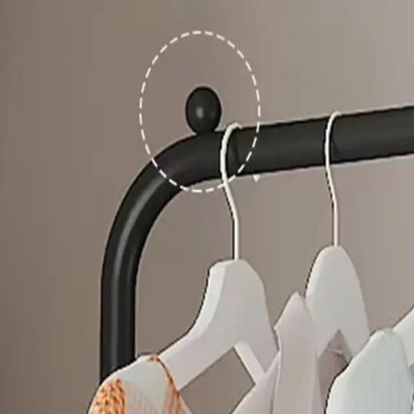Напольная вешалка для одежды 178х60х26см, Clothes Rack Up, Черный / Стойка-вешалка в прихожую / Стойка для одежды