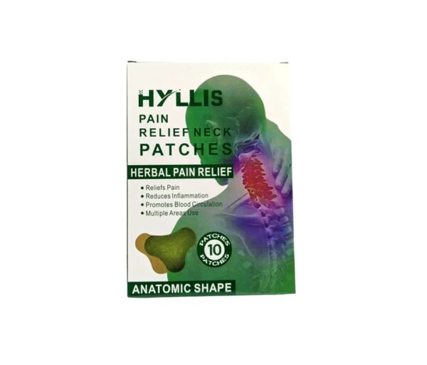 Пластыри Relief Neck с экстрактом полыни для шеи и плеч, набор 10 шт, для уменьшения дискомфорта и напряжения