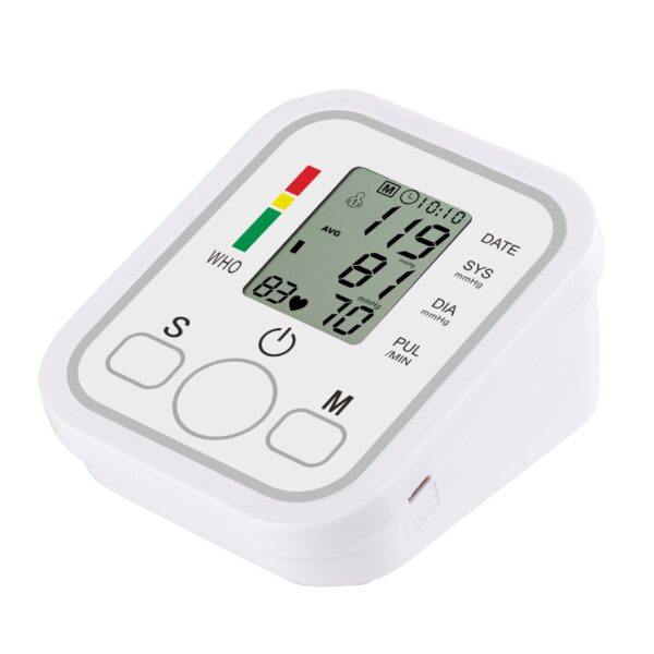 Автоматический тонометр с индикатором аритмии ARM Style B02R, Белый / Аппарат для измерения давления