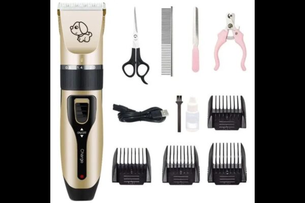 Машинка для стрижки собак и кошек Pet Grooming Hair Clipper Kit триммер для собак, набор для груминга