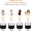 Машинка для стрижки собак и кошек Pet Grooming Hair Clipper Kit триммер для собак, набор для груминга