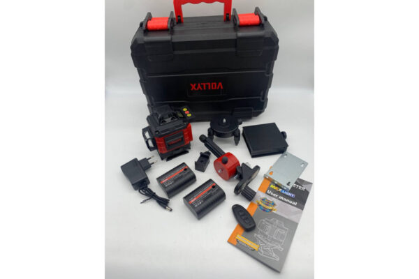 Лазерный уровень Laser Level в кейсе 2АКБ RED