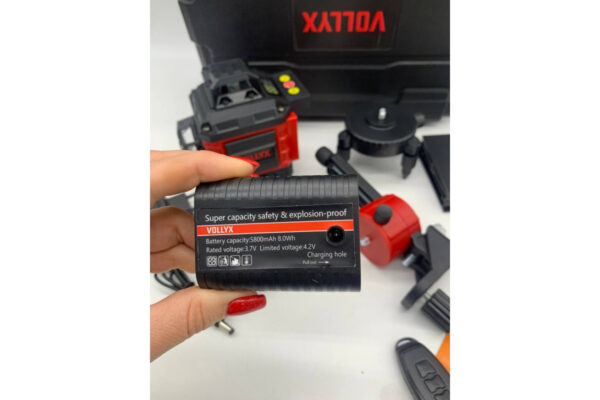 Лазерный уровень Laser Level в кейсе 2АКБ RED