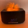 Увлажнитель воздуха ночник с эффектом пламени Bluetooth колонка