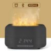 Увлажнитель воздуха ночник с эффектом пламени Bluetooth колонка
