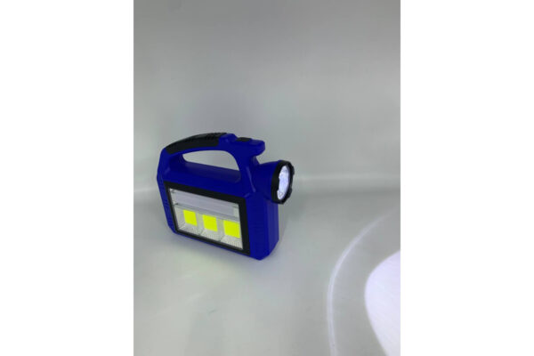 Ручной фонарь с солнечной батареей 5Вт, PowerBank, USB, DIZ-2209-3