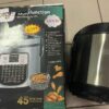 УЦЕНКА! Мультиварка Rainberg RB-6209 6 л 1000 Вт с 45 программами, LED-дисплеем, антипригарной чашей (Вмятина 3600)