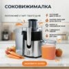 УЦЕНКА! Соковыжимала электрическая с мощностью 3000Вт Zepline ZP-099, Качественная бытовая соковыжималка (Плохая упаковка 3605)