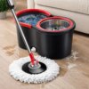 Комплект швабра с турбо отжимом и ведром Spin Mop 360 10 л набор для уборки и мытья пола