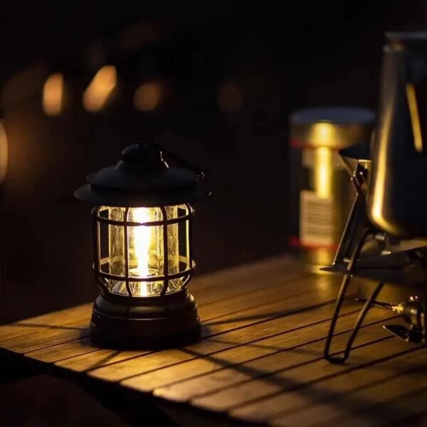 УЦЕНКА! Кемпинговый аккумуляторный фонарь Camping Lamp 27S, 1200 мА·ч, до 300 лм, красный (Плохая упаковка 3630)
