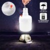 УЦЕНКА! Аккумуляторная подвесная лампа светильник для кемпинга Soft Lamp KL-240 с крюком (Плохая упаковка 3643)