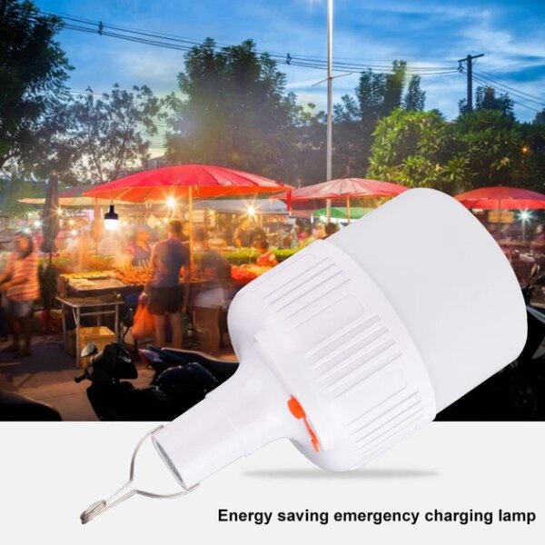 УЦЕНКА! Аккумуляторная подвесная лампа светильник для кемпинга Soft Lamp KL-240 с крюком (Плохая упаковка 3643)