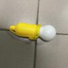УЦЕНКА! Подвесная светодиодная LED лампа-фонарь на шнурке 110 см, питание от 3 батареек AAA, холодный белый (Нет упаковки 3652)