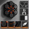 Мишень Настенная Боксерская С Bluetooth Музыкальный Тренажер Для Бокса С подсветкой 6 Зон