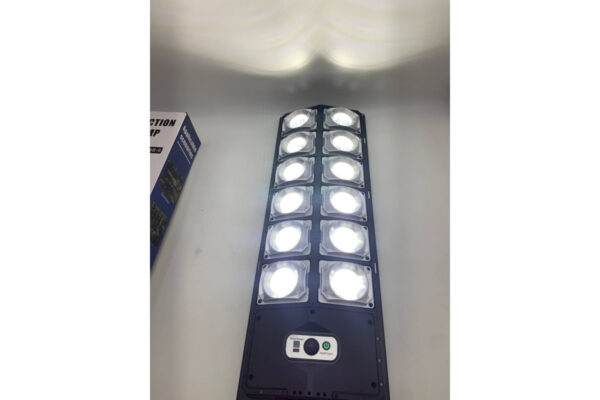 Уличный фонарь W789B-6 с пультом / Светильник с датчиком движения / LED фонарь
