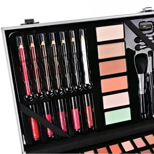 Набор косметики для макияжа в кейсе missyoung GM20250 makeup set black