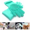 УЦЕНКА! Перчатки для кухни Kitchen Gloves Бирюзовые (Плохая упаковка 3706)