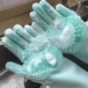 УЦЕНКА! Перчатки для кухни Kitchen Gloves Бирюзовые (Плохая упаковка 3706)