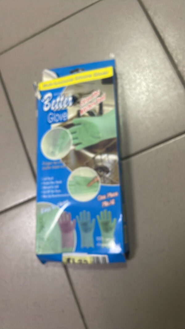 УЦЕНКА! Перчатки для кухни Kitchen Gloves Бирюзовые (Плохая упаковка 3706)