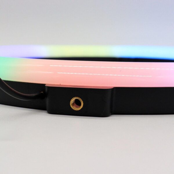 УЦЕНКА! Кольцевая RGB лампа 26 см от USB, MJ260 Soft Ring Light / Светодиодная лампа для фото (Нет держателя для телефона 3665)