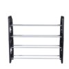 УЦЕНКА! Полка для обуви Stackable Shoe Rack на 4 полки, Белый / Вместительный органайзер для обуви (Плохая упаковка 3664)