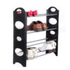 УЦЕНКА! Полка для обуви Stackable Shoe Rack на 4 полки, Белый / Вместительный органайзер для обуви (Плохая упаковка 3664)