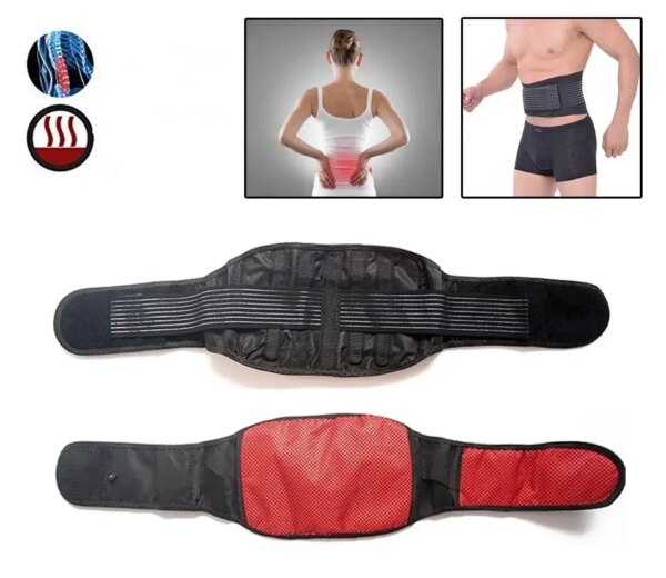 УЦЕНКА! Согревающий пояс для спины Lumbar Brace (Плохая упаковка 3666)