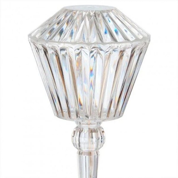 УЦЕНКА! Настольная декоративная лампа DSL Crystal Lamp с RGB LED-подсветкой на 16 цветов, сенсорным (Плохая упаковка 3686)