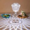 УЦЕНКА! Настольная декоративная лампа DSL Crystal Lamp с RGB LED-подсветкой на 16 цветов, сенсорным (Плохая упаковка 3686)