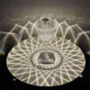 УЦЕНКА! Настольная декоративная лампа DSL Crystal Lamp с RGB LED-подсветкой на 16 цветов, сенсорным (Плохая упаковка 3686)