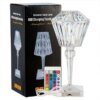 УЦЕНКА! Настольная декоративная лампа DSL Crystal Lamp с RGB LED-подсветкой на 16 цветов, сенсорным (Плохая упаковка 3686)