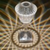 УЦЕНКА! Настольная декоративная лампа DSL Crystal Lamp с RGB LED-подсветкой на 16 цветов, сенсорным (Плохая упаковка 3686)