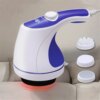 УЦЕНКА! Антицеллюлитный массажер для тела 4в1 Relax&Tone, Фиолетовый / Вибромассажер для спины и шеи (Плохая упаковка 3687)