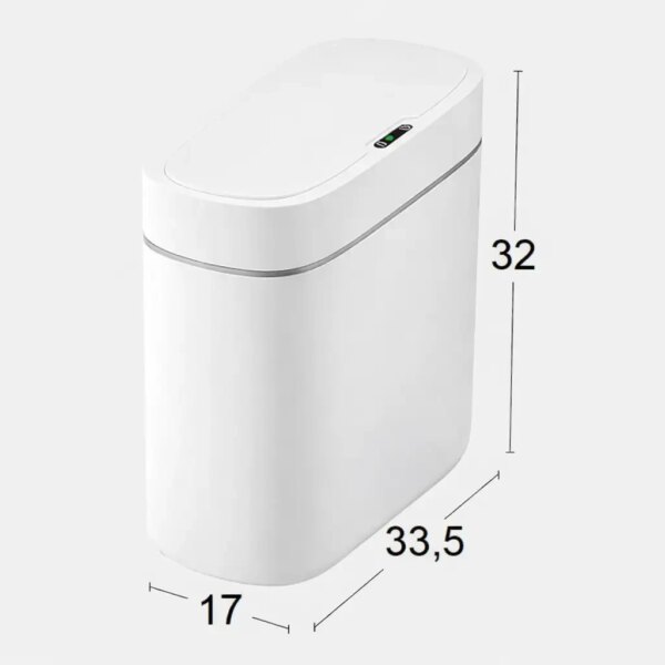 УЦЕНКА! Сенсорное ведро для мусора Joybos Smart  12 л с датчиком движения и системой адсорбции запахов (Плохая упаковка 3689)