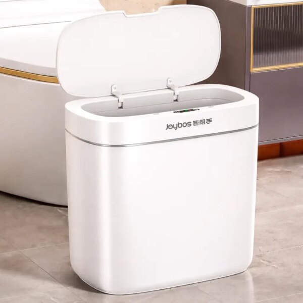 УЦЕНКА! Сенсорное ведро для мусора Joybos Smart  12 л с датчиком движения и системой адсорбции запахов (Плохая упаковка 3689)