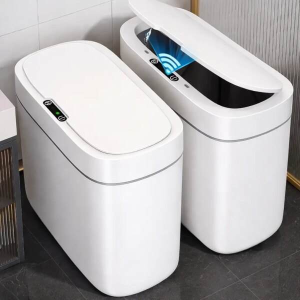 УЦЕНКА! Сенсорное ведро для мусора Joybos Smart  12 л с датчиком движения и системой адсорбции запахов (Плохая упаковка 3689)