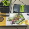 УЦЕНКА! Ручной мультислайсер 14в1 Kitchen Ideas Veggie Slicer HA-347 многофункциональная овощерезка с контейнером (Трещина 3692)