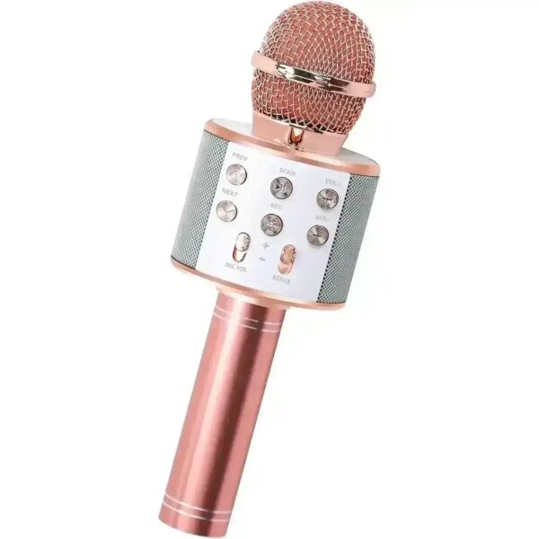 УЦЕНКА! Беспроводной караоке микрофон Wster WS-858 Bluetooth (Плохая упаковка 3694)