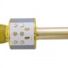 УЦЕНКА! Микрофон WSTER WS-858 Bluetooth USB AUX FM GOLD (Плохая упаковка, ржавчина на корпусе 3697)