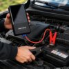 Пускозарядное устройство 965A 4в1 с компрессором 150 PSI Jump Starter 12В, Power Bank, LED фонарь