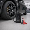 Пускозарядное устройство 965A 4в1 с компрессором 150 PSI Jump Starter 12В, Power Bank, LED фонарь