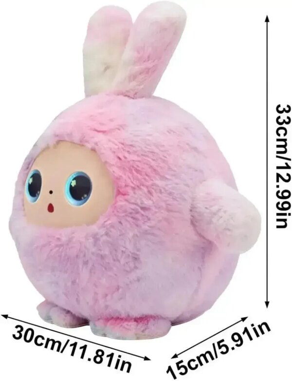 Мягкая игрушка (BB1882F-87) (Размовая с ИИ и LED глазами) (РОЖЕВА)