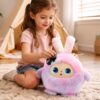 Мягкая игрушка (BB1882F-87) (Размовая с ИИ и LED глазами) (РОЖЕВА)