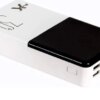Внешний аккумулятор, повербанк PowerX Q500 белый 30000 mAh с LCD дисплеем, 2×USB