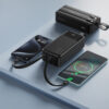 Power bank XO PR250 30000 mAh PD20W+QC22.5W с быстрой зарядкой, дисплеем и кабелями Black