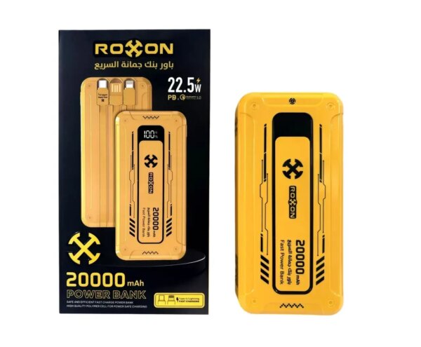 Внешний аккумулятор (power bank) 20000мАч 22.5Вт ROXON RO11