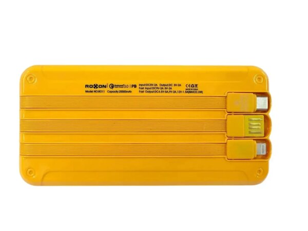 Внешний аккумулятор (power bank) 20000мАч 22.5Вт ROXON RO11