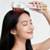 Массажная расческа для кожи головы с LED-подсветкой и подачей масла TV-SH-05/XC-901 Белая